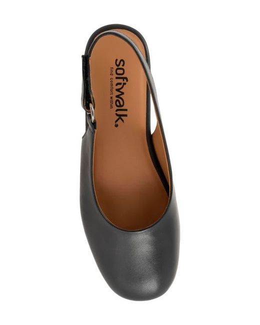 Softwalk® Blue Katy Slingback Flat