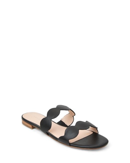 Jack Rogers Black Greglen Two-Strap Sandal