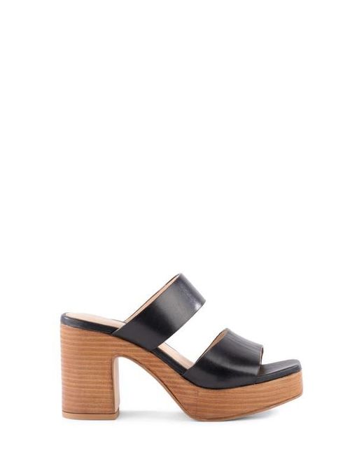 Seychelles Black Summer Nights Platform Sandal