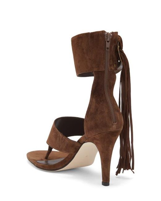 Jeffrey Campbell Brown I Dare U Ankle Cuff Sandal