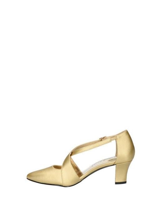 Easy Street Metallic Elegance Pointed Toe Pump