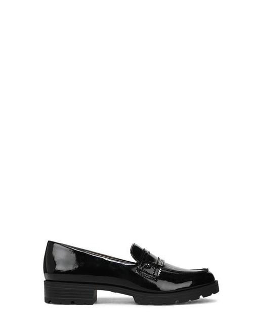 LifeStride Black London Platform Loafer