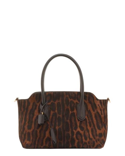 Tom Ford Brown Medium Alexander Suede Tote