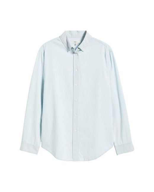 FRAME White Heritage Patch Button-Down Shirt