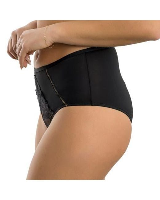Parfait Black Charlene High Waist Brief