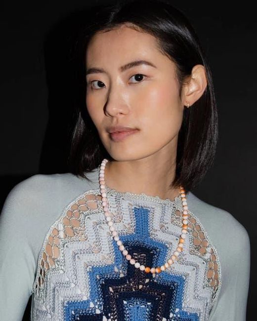 Fry Powers White Shell Rope Necklace