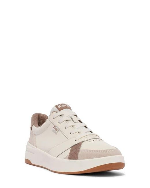 Keds The Court Leather Sneaker in White Lyst