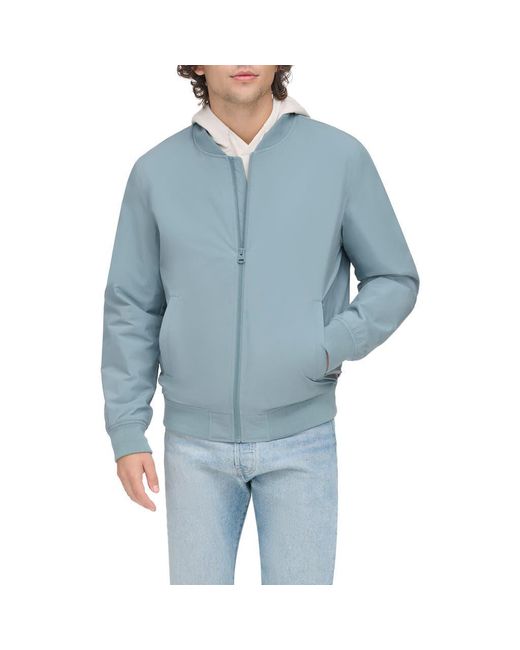 Levi s Tech Water Resistant Bomber Jacket in Blue for Men Lyst
