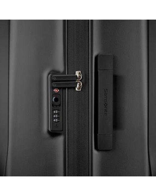 Samsonite Black Uplift Hardside 32 X-Large Checked Spinner Luggage