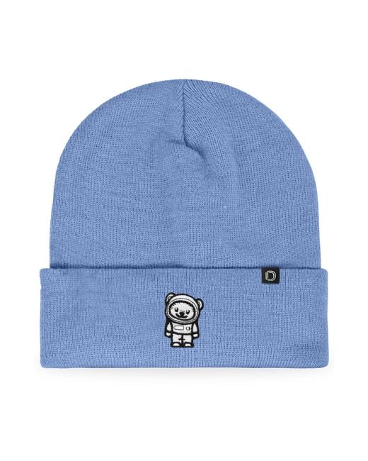 Alix Blue Ice Bear Beanie for men