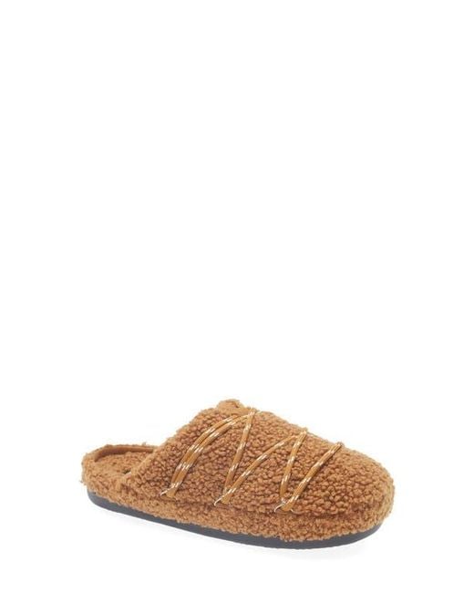 Moon Boot Brown Slippers