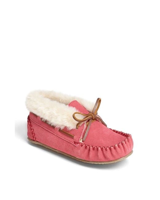 Minnetonka Pink Kids' Charley Bootie