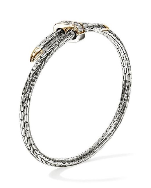 John Hardy Metallic Spear Bangle, 4Mm