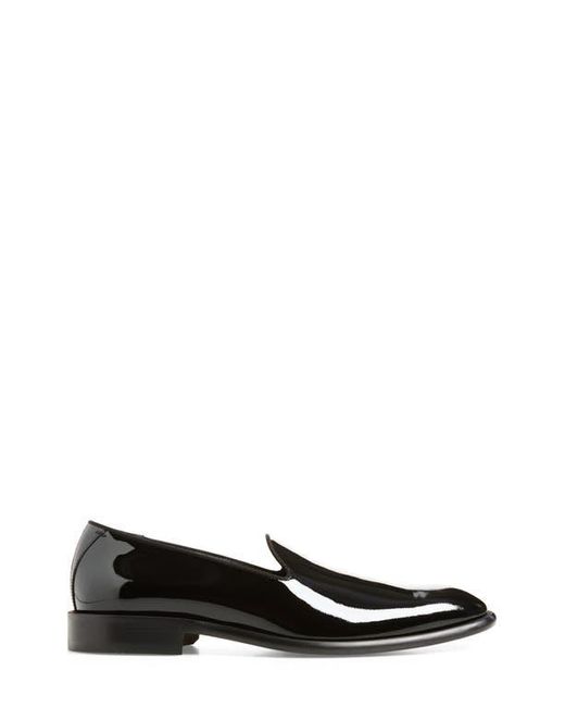 Boss Black Derrek Patent Leather Venetian Loafer for men