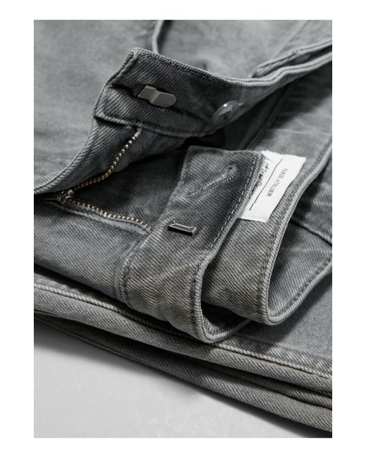& Other Stories Gray & Wide Leg Jeans