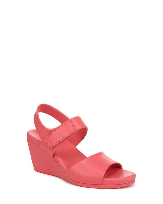 Naturalizer Pink Imani Slingback Platform Wedge Sandal