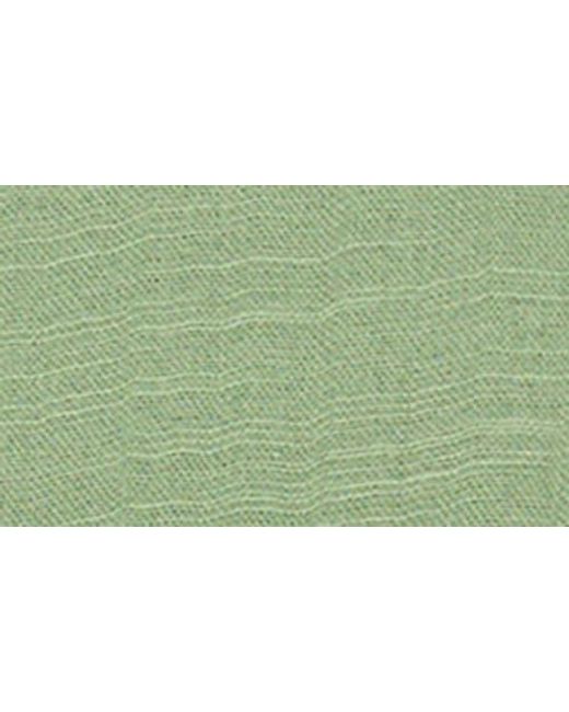 Mango Green Cotton Blend Scarf