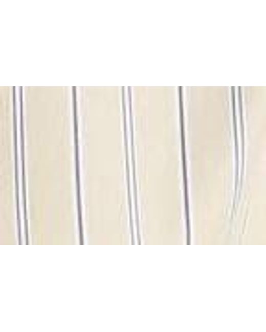 Rag & Bone Natural Briar Stripe Tie Belt Poplin Maxi Dress