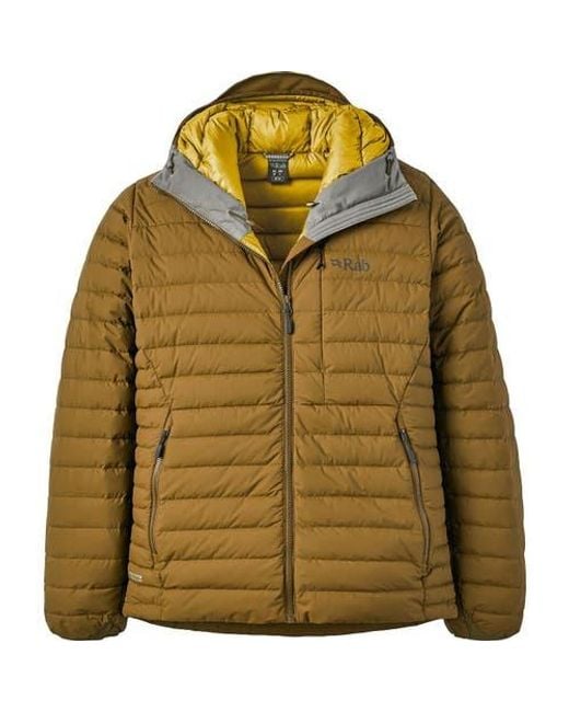 Rab Green Microlight Windstopper Hoodie for men