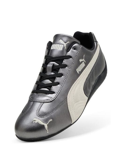 PUMA Black Speedcat Metallic Sneaker for men