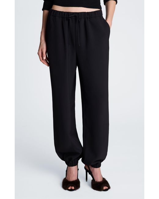 Kenneth Cole Black Drawstring Joggers