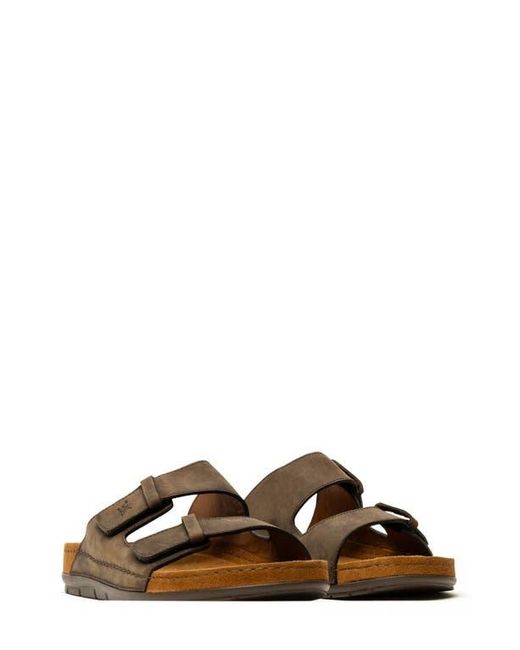 Rodd & Gunn Brown Ranfurly Slide Sandal for men