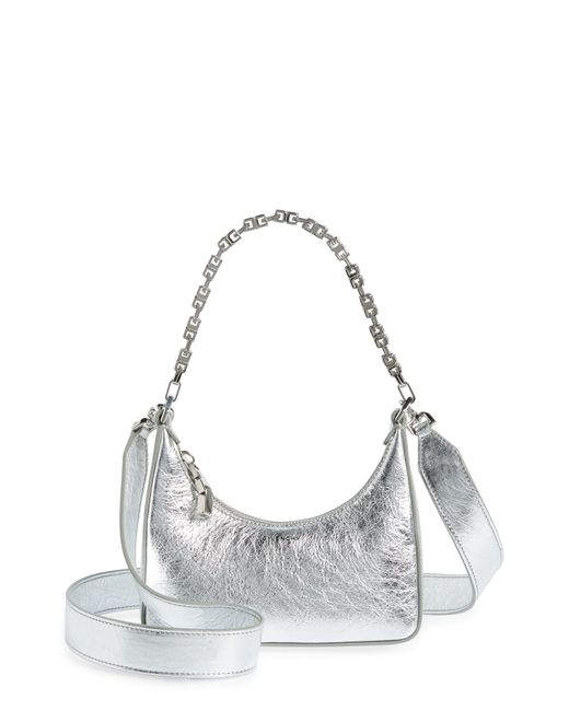 Givenchy Mini Moon Cut Out Leather Hobo Bag | Lyst