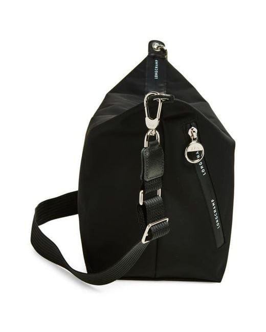 Longchamp Black Medium Le Pliage Energy Crossbody Bag