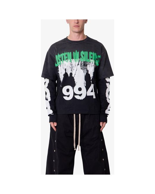 MNML Black Listen for men