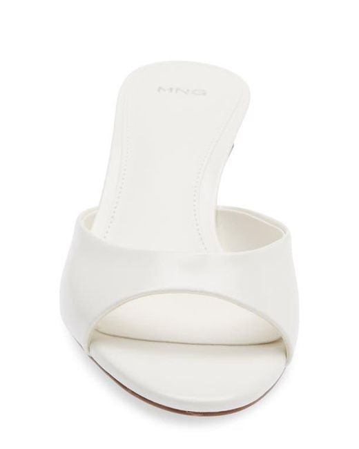 Mango White Play Sandal
