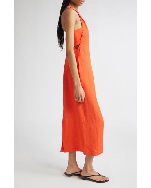 【海外限定】REISSドレス☆Erika Racerback Midi Dress, Red Reiss Erika Midi Dress
