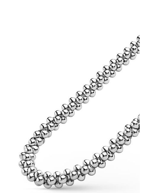 Lagos Metallic Caviar Bubbly Beaded Necklace