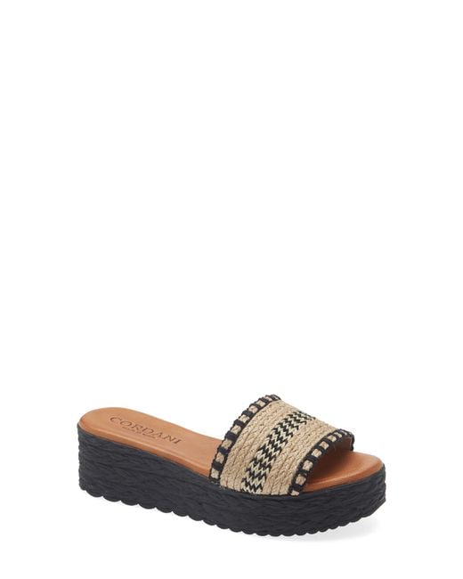Cordani White Brylee Platform Sandal