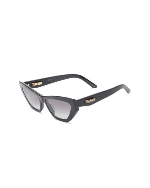Dior Brown C B6I 56Mm Gradient Cat Eye Sunglasses