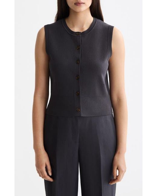 Scotch & Soda Black Spencer Sleeveless Sweater