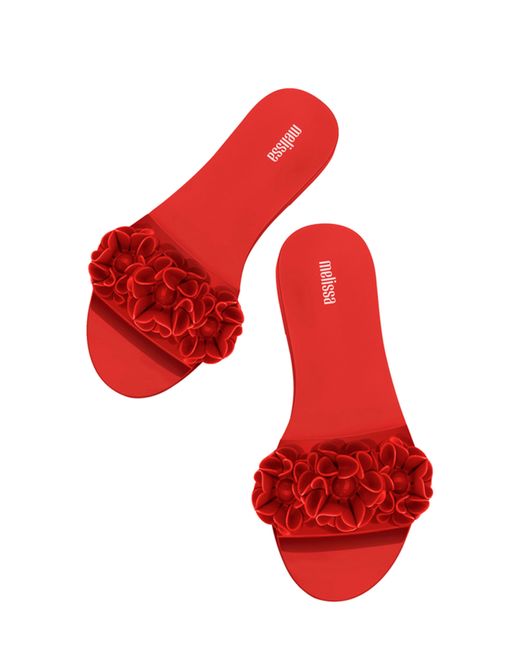 Melissa Red Babe Springtime Slide Sandal