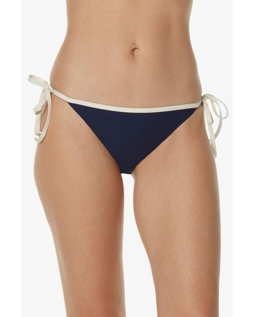 Helen Jon Blue String Bottom With Binding