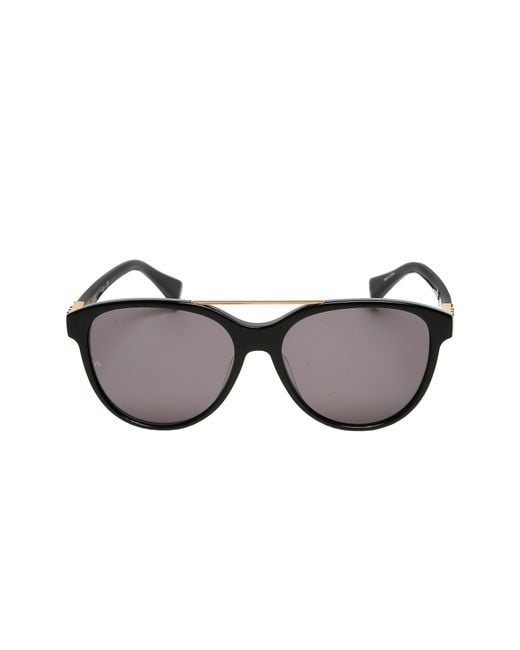 Rag & Bone Black 54Mm Pilot Sunglasses