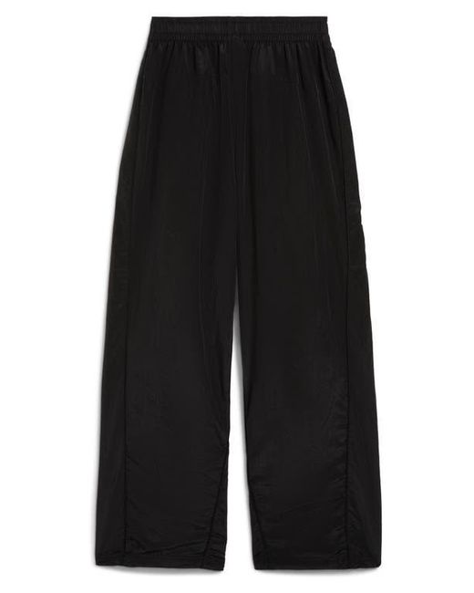 PUMA Black Clrt Nylon Ripstop Pants for men