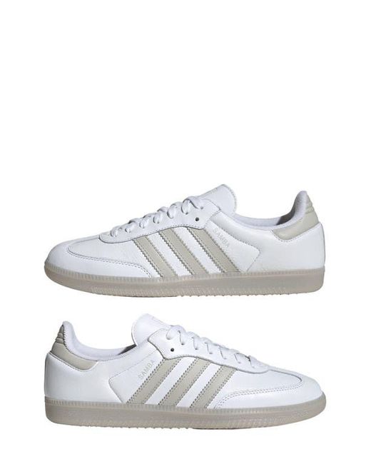 Adidas White Samba Og Sneaker