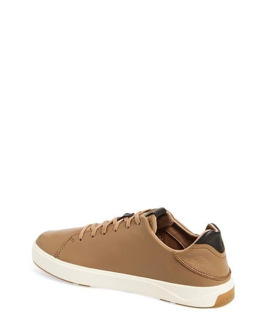 Olukai Brown Lae'Ahi Li 'Ili Convertible Low Top Sneaker for men