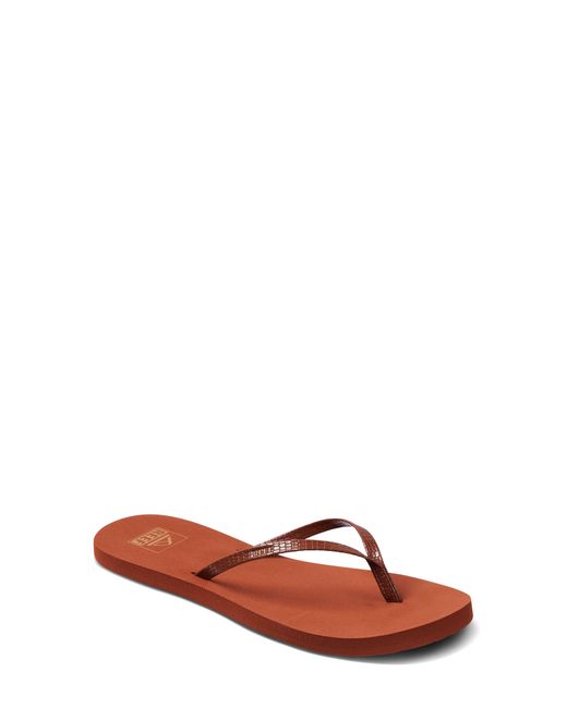 Reef Red Bliss Nights Flip Flop
