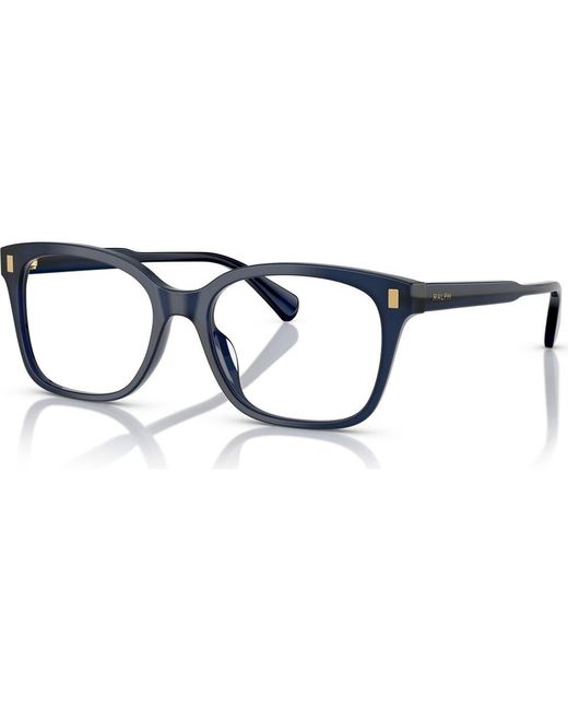 Ralph Blue 55Mm Rectangle Optical Glasses