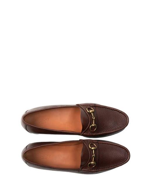 Anthony Veer Brown Lucca Bit Loafer for men