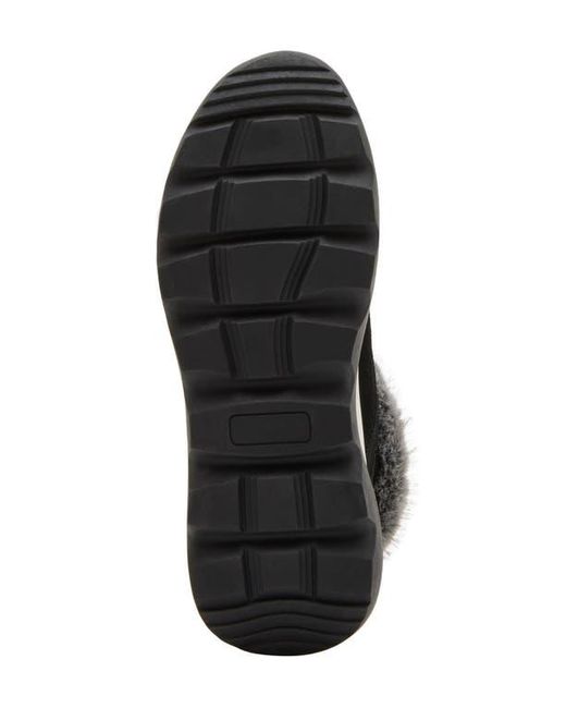 Blondo Black Ante Waterproof Faux Fur Trim Boot