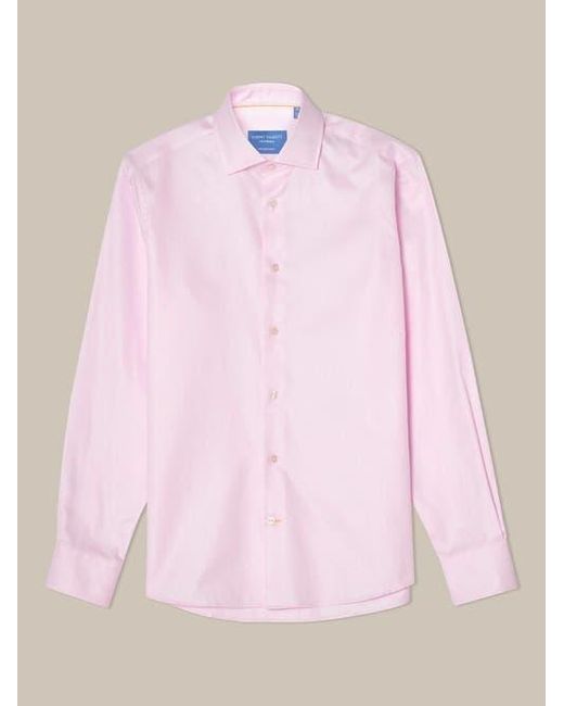 Robert Talbott White Reynolds Double Twill Contemporary Fit Shirt for men