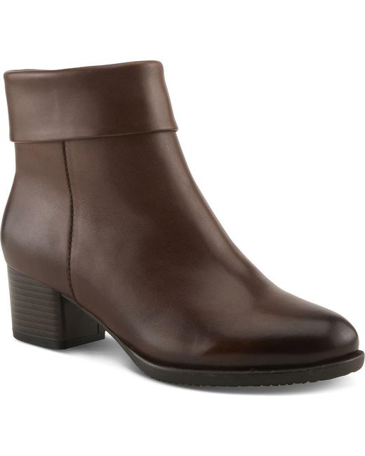 Spring Step Brown Talpa Bootie