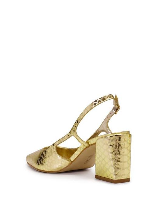 Vince Camuto Natural Sindree Slingback Pointed Toe Pump