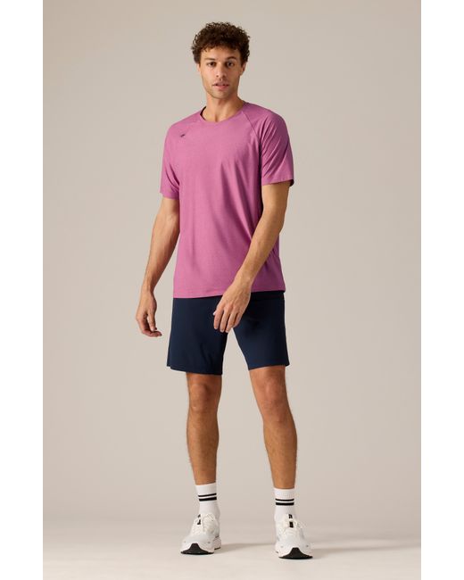 Rhone Pink Reign Athletic Short Sleeve T-shirt for men