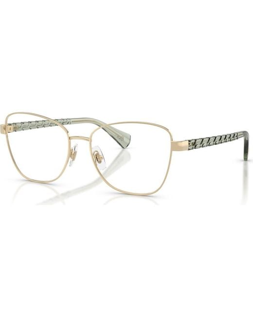 Ralph Metallic 53Mm Irregular Optical Glasses